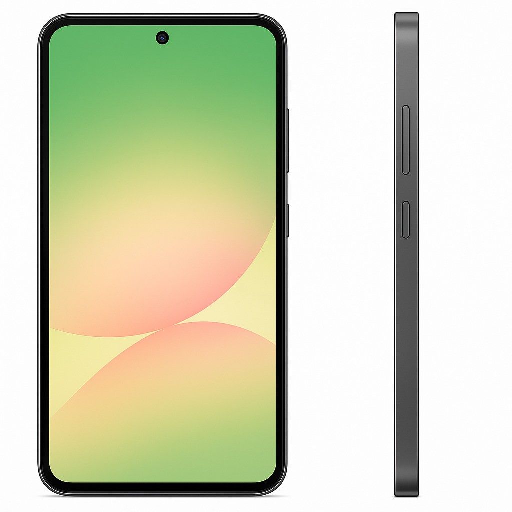 Samsung Galaxy A56 5G Front and side view