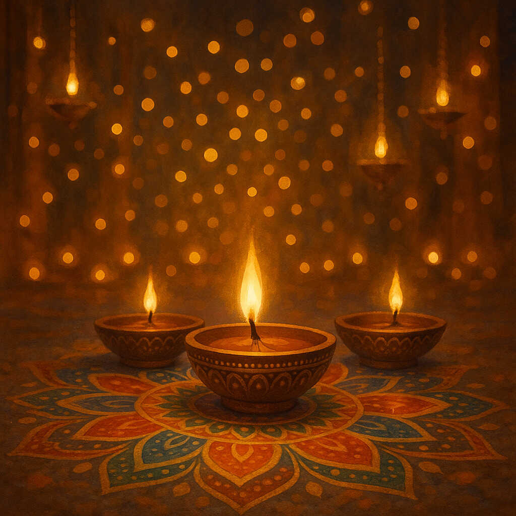 Diwali 2025 diya photo image